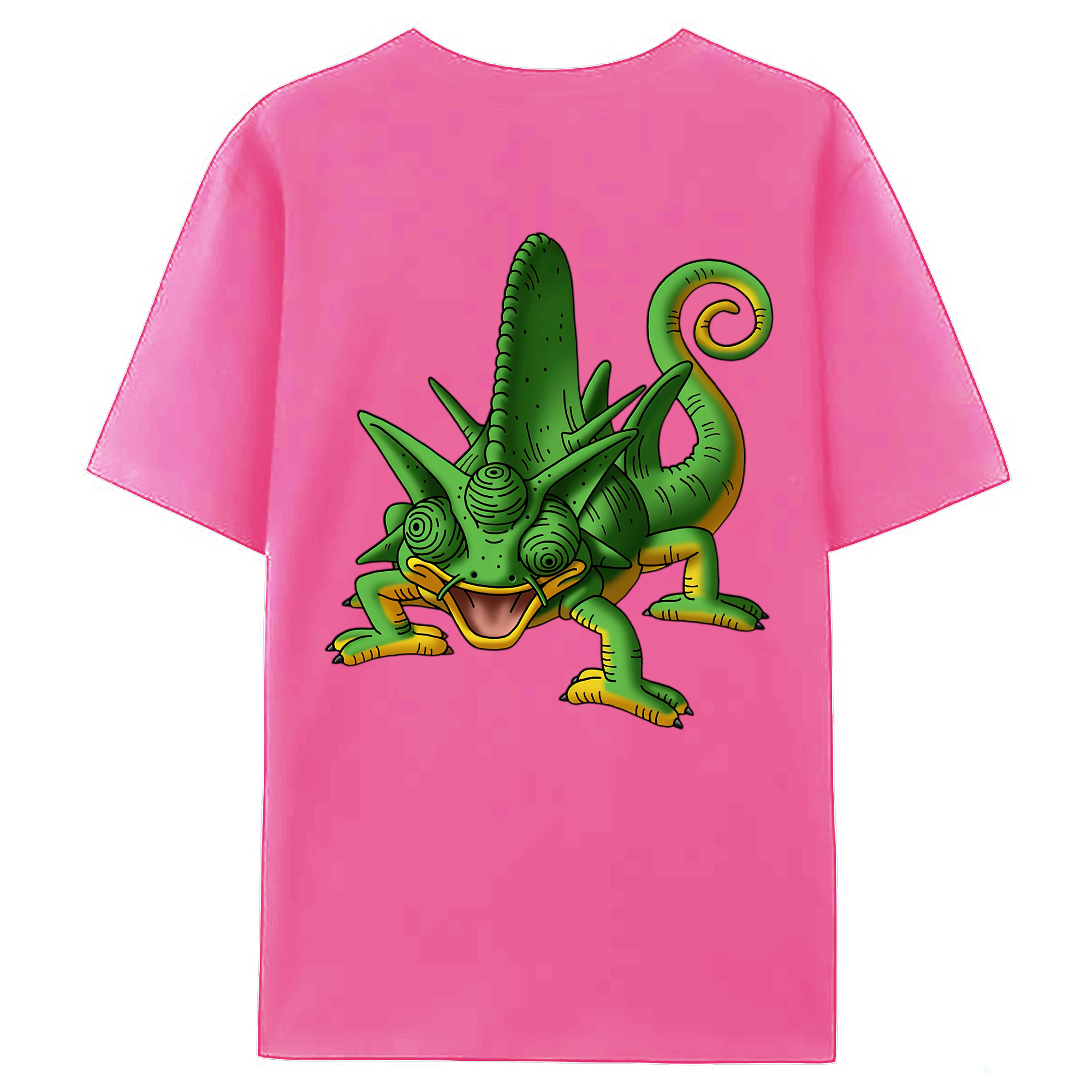 （画像用） ドラゴンクエスト Doragon Kuesuto Dragon Quest レディース半袖Tシャツ(バックプリント)